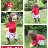 Schnittmuster "Ballonrock Plusterblume" Gr. 62/68 - 146/152