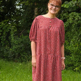 Schnittmuster Bluse POPPY - mit Puffärmeln und Variante Tunika und Kleid | Gr. 32-50 (PDF) - Sewando