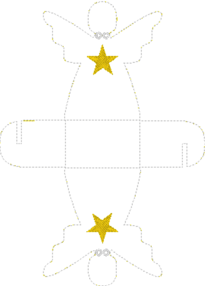 Stickdatei - Pralinen - Engel - Sewando