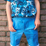 SHORTS "AARIS" - KIDS | Nähanleitung und Schnittmuster | 3 Weiten Gr. 110-164