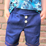 SHORTS "AARIS" - KIDS | Nähanleitung und Schnittmuster | 3 Weiten Gr. 110-164
