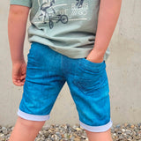 SHORTS "AARIS" - KIDS | Nähanleitung und Schnittmuster | 3 Weiten Gr. 110-164