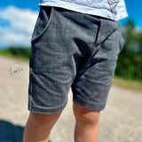 SHORTS "AARIS" - KIDS | Nähanleitung und Schnittmuster | 3 Weiten Gr. 110-164