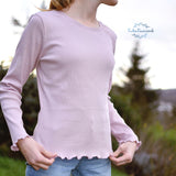 RIBSHIRT "ELTJE" | Nähanleitung und Schnittmuster | 3 Weiten Gr. 86-164