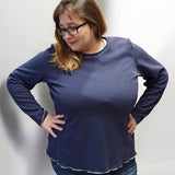 RIBSHIRT "FRU ELTJE" | Nähanleitung und Schnittmuster Gr. 32-58