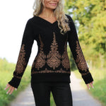 Schnittmuster Pullover Peridot Gr. 32 - 56 DE - Sewando