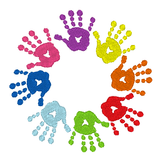 Stickdatei - Rainbow-Mix (10 Dateien) inkl. ITH-Untersetzer - Sewando