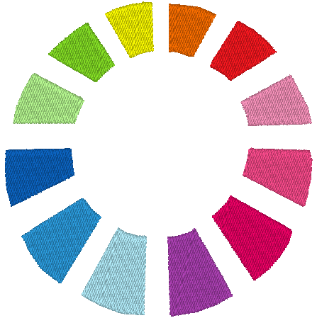 Stickdatei - Rainbow-Mix (10 Dateien) inkl. ITH-Untersetzer - Sewando