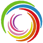 Stickdatei - Rainbow-Mix (10 Dateien) inkl. ITH-Untersetzer - Sewando