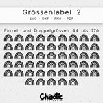 Plotterdatei Größenlabel 2 - Sewando