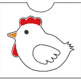 Stickdatei - Schokoladen-Hüllen "Mini Ritter Ostern - Set 1"