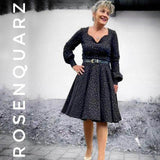 Schnittmuster Kleid Rosenquarz Gr. A - M DE/EN/FR - Sewando