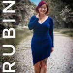 Schnittmuster Kleid / Shirt Rubin Gr. 32 - 46 DE - Sewando