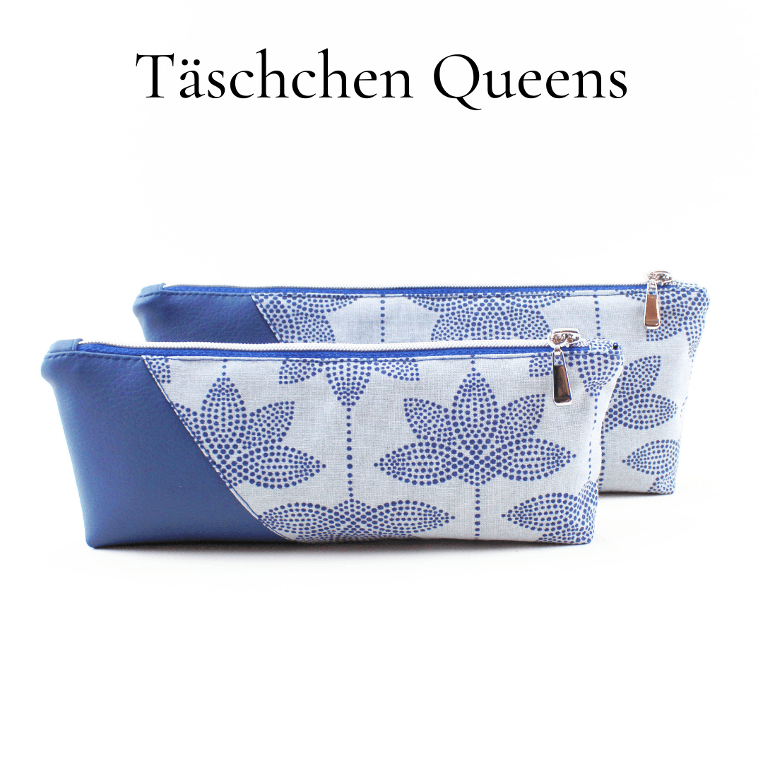 FreeBook Täschchen Queens Nähanleitung Schnittmuster - Sewando