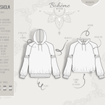 RYSSHOLM.hoodie | Damen | 32-52 Schnitt : - Sewando