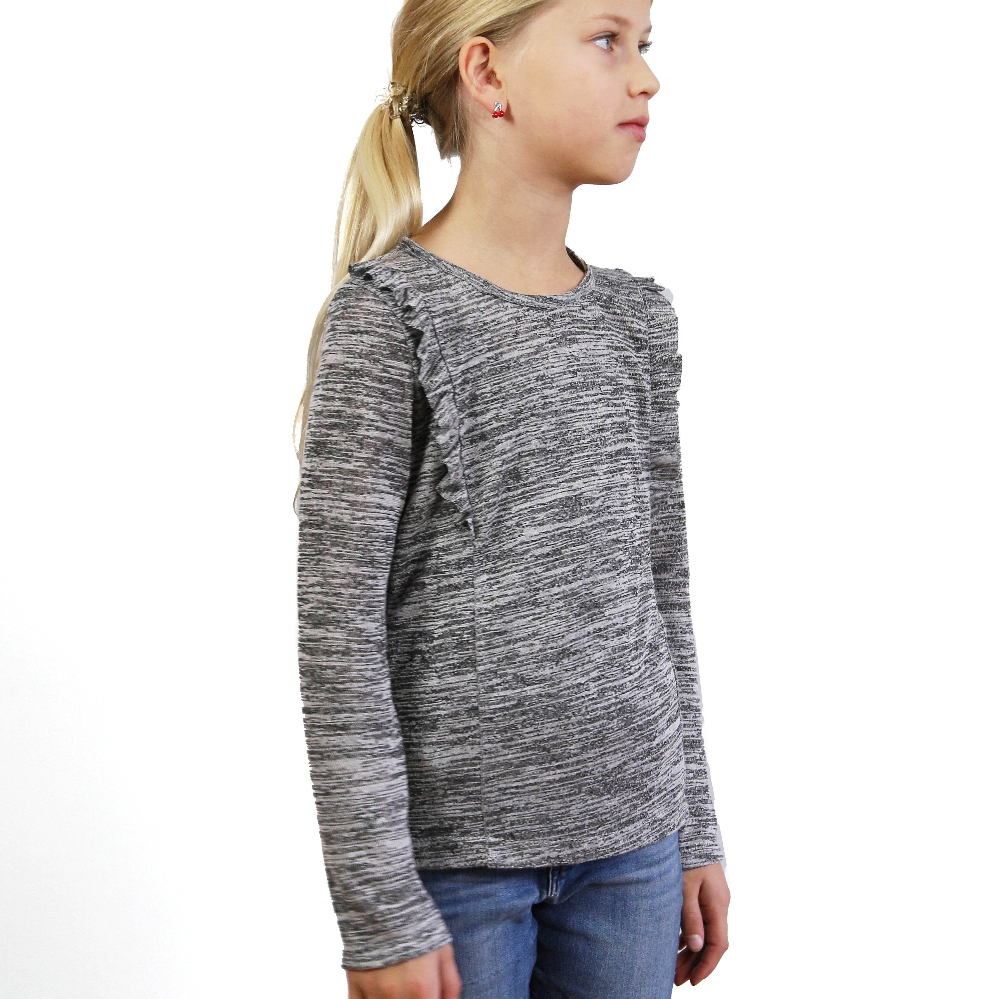 Rüschenshirt SARA | Schnittmuster Gr. 98-152 - Sewando