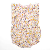 Chiara Schnittmuster Baby Mädchen Bloomer/Kurzoverall  PDF | Sommer-Strampler | Größe 50–92 | Luftig & einfach zu nähen | mit floralem Design.