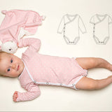 Schnittmuster Wickelbody CIELO PDF Babybody Druckknöpfe