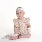 Chiara Schnittmuster Baby Mädchen Bloomer/Kurzoverall  PDF | Sommer-Strampler | Größe 50–92 | Luftig & einfach zu nähen |