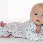 Schnittmuster Strampler LISA PDF Baby, gemütlicher Strampler für Babys, langärmeliger und fußloser Schlafoverall.