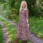 Boho Maxikleid Damen | Schnittmuster + Anleitung | Gr. 32-52 | Anfänger - Sewando
