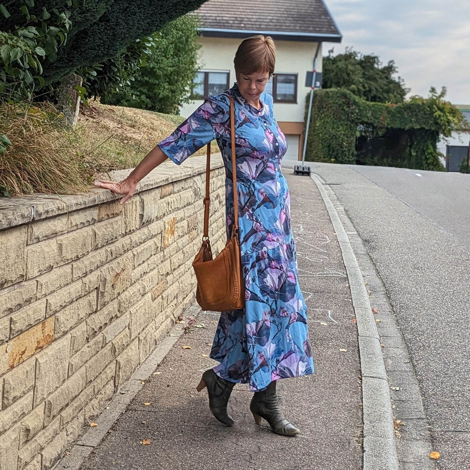 Boho Maxikleid Damen | Schnittmuster + Anleitung | Gr. 32-52 | Anfänger - Sewando