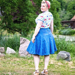 Bahnenrock mit Passe |Schnittmuster und Anleitung | Gr. 32-58 | - Sewando