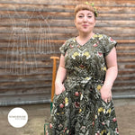 Vintage Wickelkleid und Bluse | Schnittmuster + Anleitung | Gr. 32-58 | Anfänger - Sewando