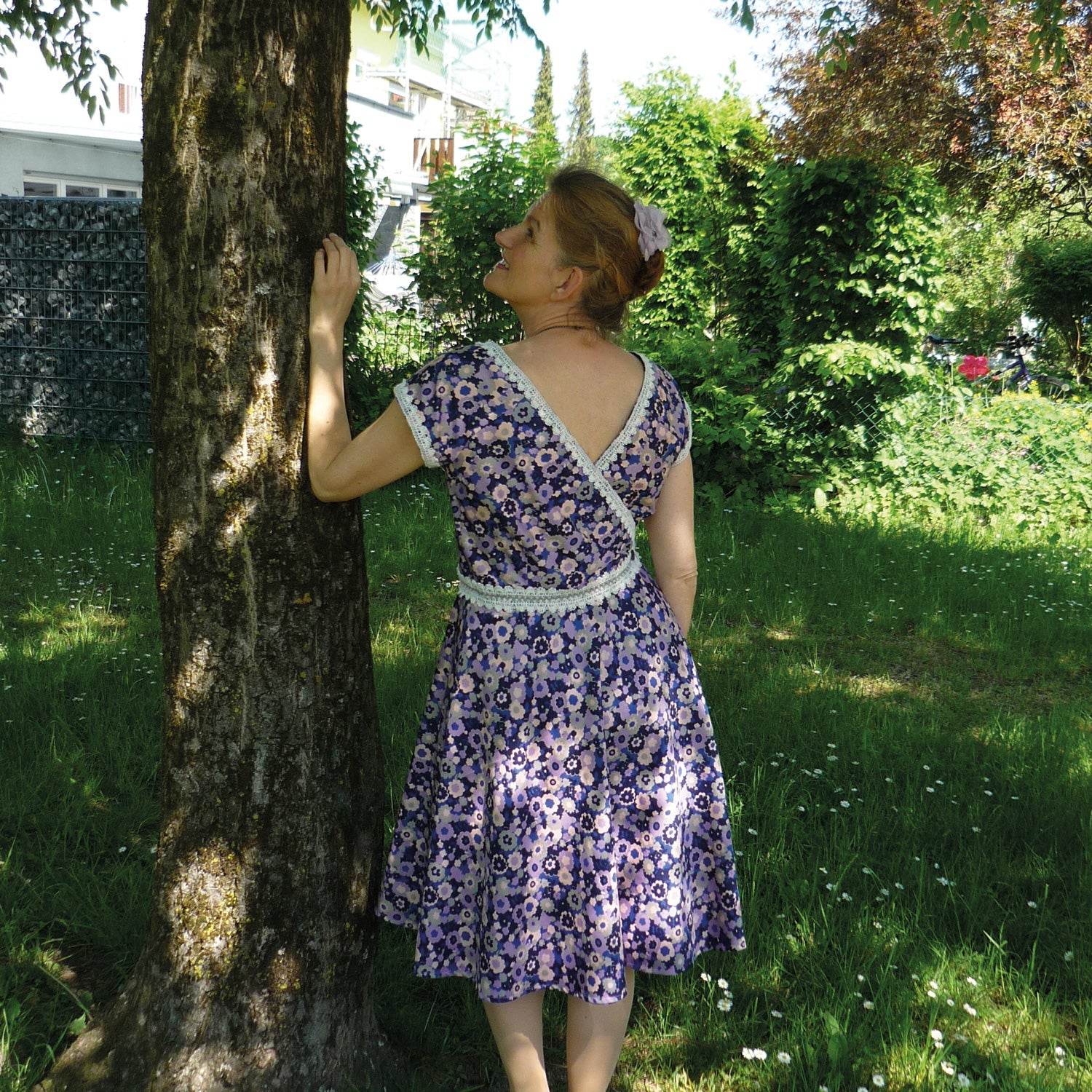 Vintage Wickelkleid und Bluse | Schnittmuster + Anleitung | Gr. 32-58 | Anfänger - Sewando