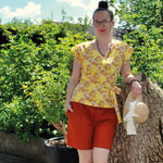 Vintage Wickelkleid und Bluse | Schnittmuster + Anleitung | Gr. 32-58 | Anfänger - Sewando