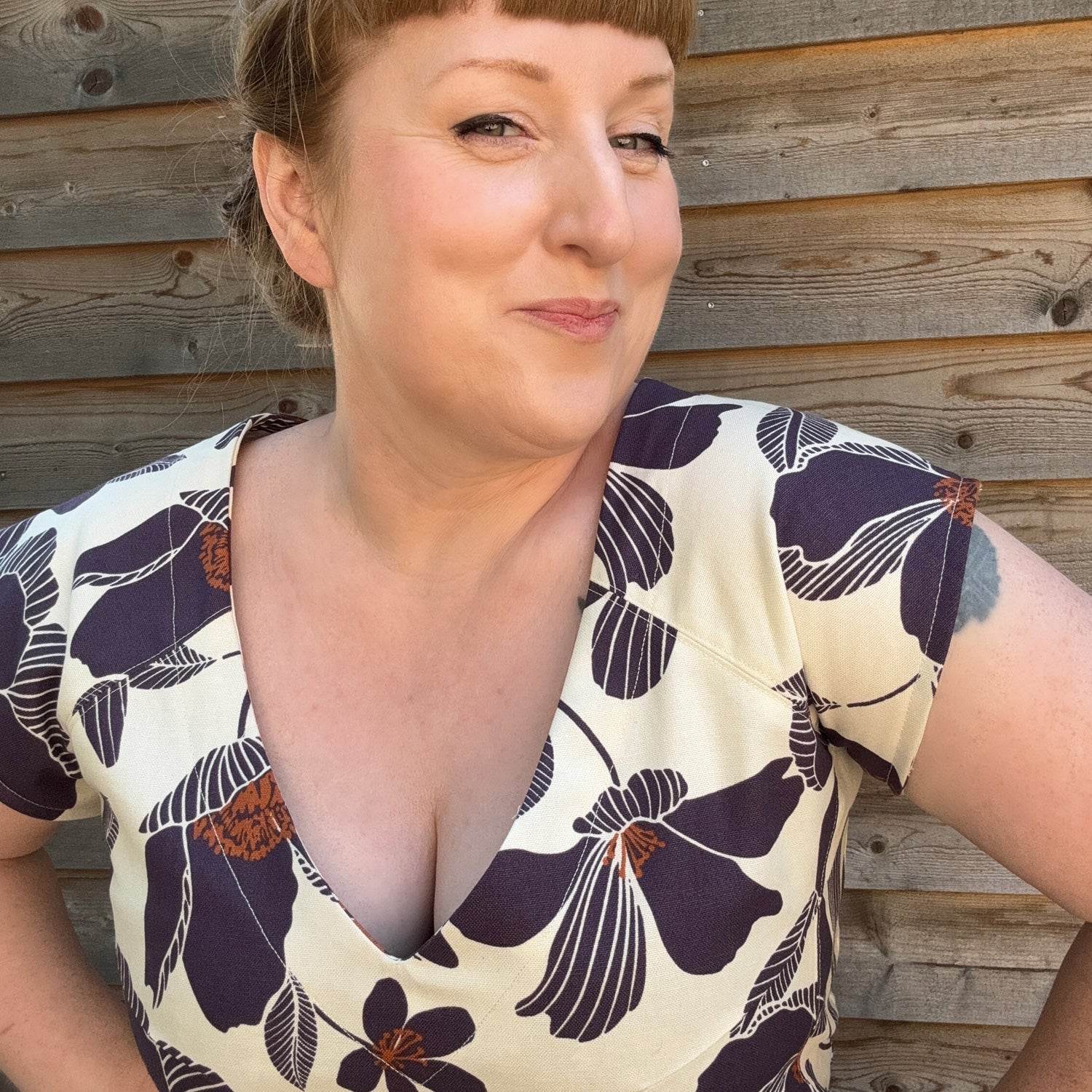 Vintage Wickelkleid und Bluse | Schnittmuster + Anleitung | Gr. 32-58 | Anfänger - Sewando
