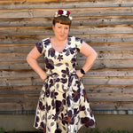 Vintage Wickelkleid und Bluse | Schnittmuster + Anleitung | Gr. 32-58 | Anfänger - Sewando