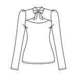 Shirt mit Stehkragen | Schnittmuster + Anleitung | Gr. 32-52 | Anfänger - Sewando