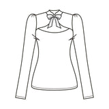 Shirt mit Stehkragen | Schnittmuster + Anleitung | Gr. 32-52 | Anfänger - Sewando