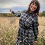 Flanellhemd & Kleid | Schnittmuster für Frauen + Anleitung PDF | Gr. 32-58 | für Anfänger - Sewando