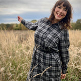Flanellhemd & Kleid | Schnittmuster für Frauen + Anleitung PDF | Gr. 32-58 | für Anfänger - Sewando