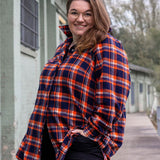 Flanellhemd & Kleid | Schnittmuster für Frauen + Anleitung PDF | Gr. 32-58 | für Anfänger - Sewando