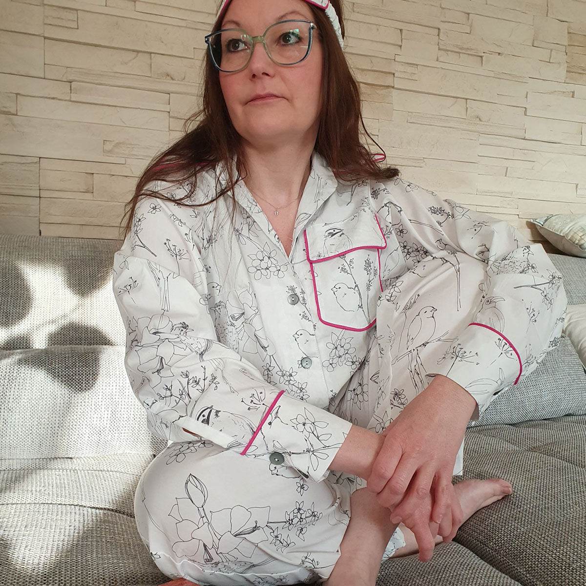 Flanellhemd & Kleid | Schnittmuster für Frauen + Anleitung PDF | Gr. 32-58 | für Anfänger - Sewando
