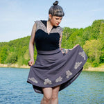 Vintageshirt mit überschnittenen Ärmeln | Schnittmuster + Anleitung | Gr. 32-58 | Anfänger - Sewando