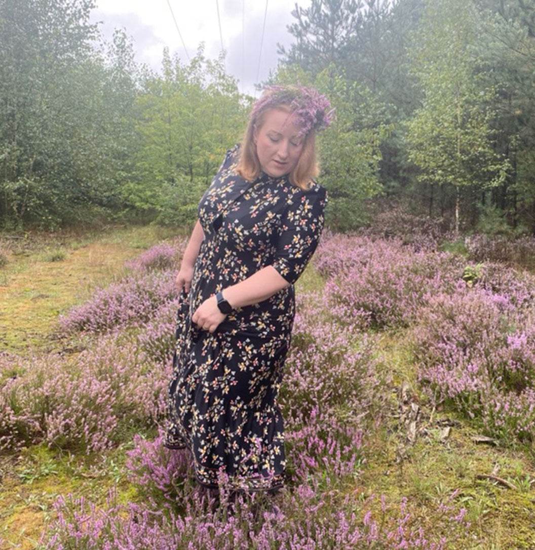 Boho Maxikleid Damen | Schnittmuster + Anleitung | Gr. 32-52 | Anfänger - Sewando