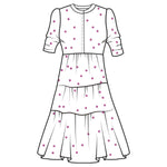 Boho Maxikleid Damen | Schnittmuster + Anleitung | Gr. 32-52 | Anfänger - Sewando