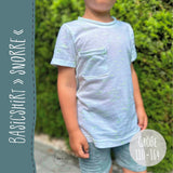 BASICSHIRT "SNORRE" KIDS | Nähanleitung und Schnittmuster Gr. 110-164