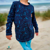 BASICSHIRT "SNORRE" KIDS | Nähanleitung und Schnittmuster Gr. 110-164