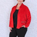 Schnittmuster SOLENE - Jacke, Blazer mit optionalen Reißverschlusstaschen Gr. 34-54 - Sewando