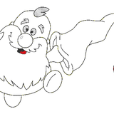 Stickdatei - SANTA-Gnom (3 Dateien) - Sewando