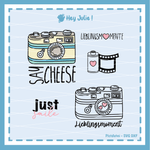 Plotterdatei Say Cheese Kamera - Sewando