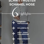 E-Book und Schnittmuster | Schmale Hose S-XL - Sewando