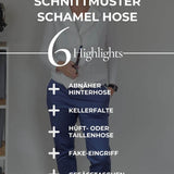 E-Book und Schnittmuster | Schmale Hose S-XL - Sewando