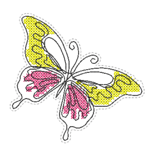 9 ITH Motive Ostern (Single Line) Stickdateien - Sewando