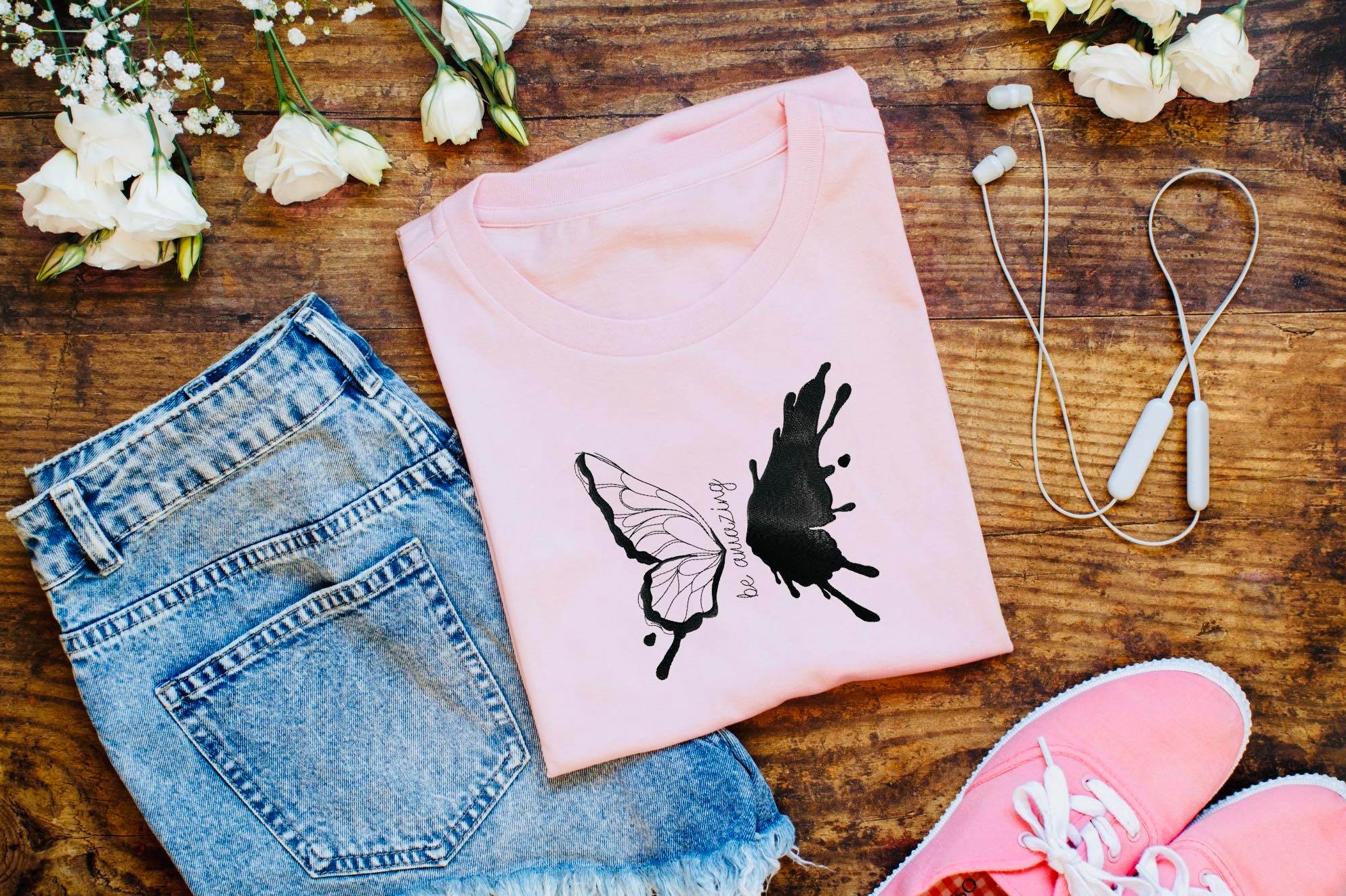 Schmetterling Stickdatei – Be amazing für deine Stickmaschine - Sewando